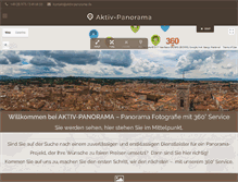 Tablet Screenshot of aktiv-panorama.de